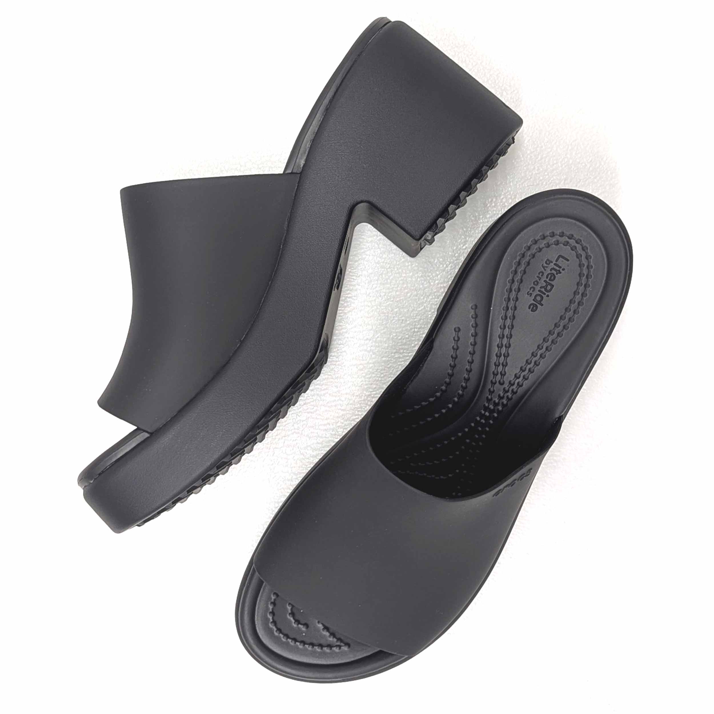 ★①-aと⑤-cのセット 楽天市場】クロックス ブルックリン スライド ヒール レディース