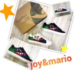 JOY＆MARIO　新色スニーカー