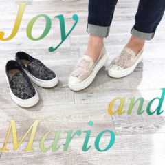 Joy&Mario★☆厚底レーススリッポン