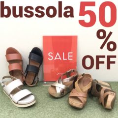 bussolaサンダルが一部50％OFFに♪♪