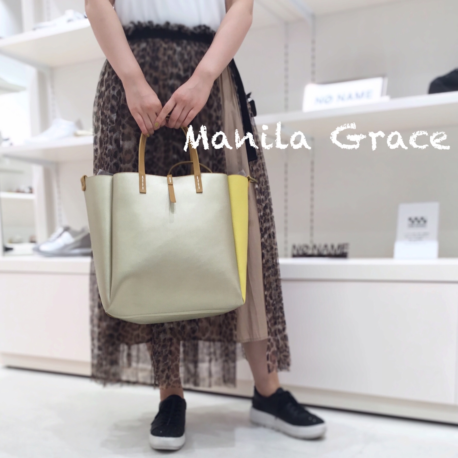 Manila Grace[マニラグレース]アートなトートバッグ♪匿名配送！-