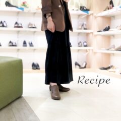 【NEW】秋を先取り♡Recipe(レシピ)のショートブーツ♪