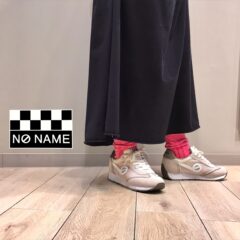 美脚を叶えるスニーカー☆NO NAME新作アイテムのご紹介です!!