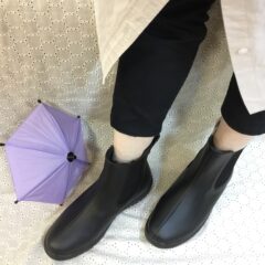 LLｻｲｽﾞ✿雨の日も安心♪パンジーレインシューズ✿